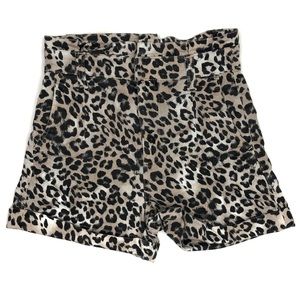 Express Leopard Print Shorts Size 0